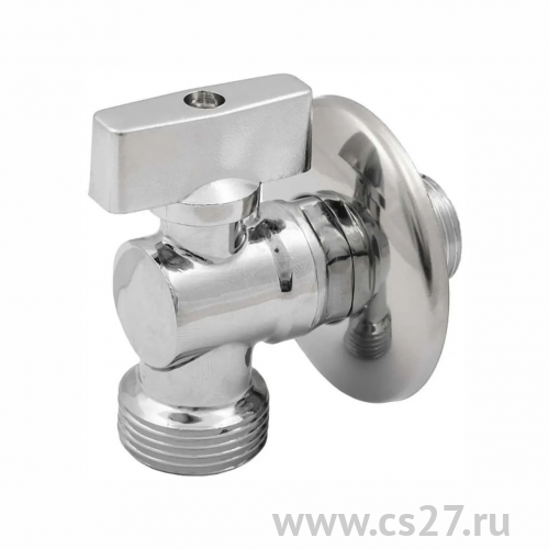 картинка Кран шар.FERAT LUXЕ - УГЛОВОЙ  1/2"х3/4" НР/НР | Центр Снабжения | Дальний Восток | Благовещенск