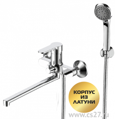 картинка 90234000-br Смеситель FERAT для ванны однорычажный | Центр Снабжения | Дальний Восток | Благовещенск